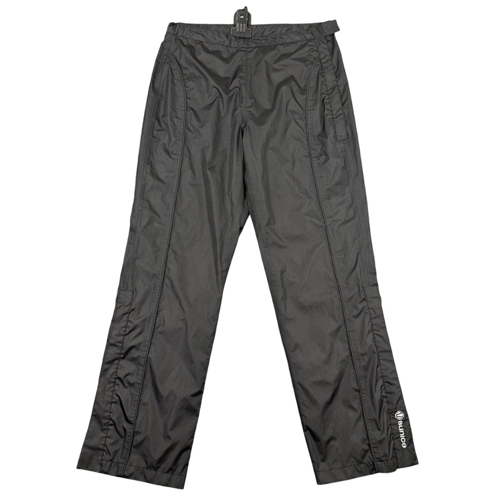 Sunice Storm Womens Rain Pants Size M Black Golf Lined Bootcut Outdoor Hiking
